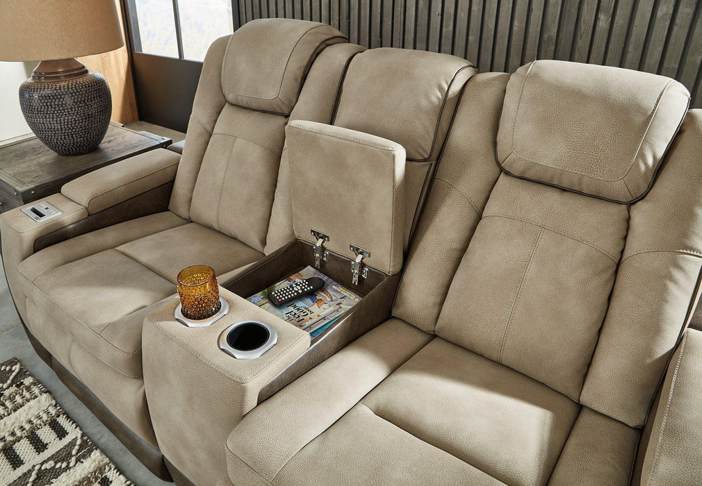 Next-Gen DuraPella Power Reclining Loveseat with Console - Big's Furniture (NV) - Multi Location