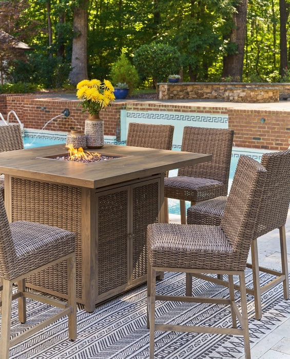Walton Bridge Outdoor Dining Set - Big's Furniture (NV) - Multi Location