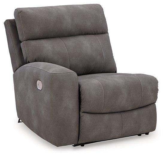 Next-Gen DuraPella Power Reclining Sectional Loveseat with Console - Big's Furniture (NV) - Multi Location