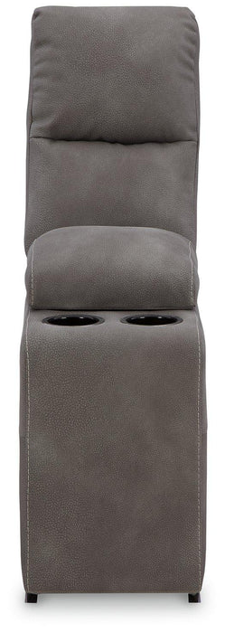 Next-Gen DuraPella Power Reclining Sectional Loveseat with Console - Big's Furniture (NV) - Multi Location