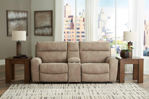 Next-Gen DuraPella Power Reclining Sectional Loveseat with Console - Big's Furniture (NV) - Multi Location