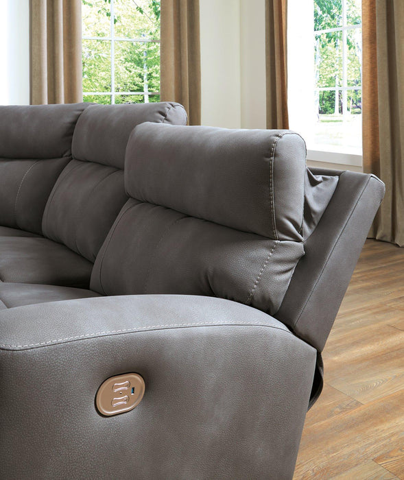 Next-Gen DuraPella Power Reclining Sectional Sofa - Big's Furniture (NV) - Multi Location