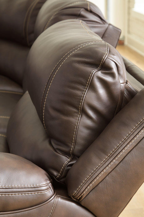 Dunleith Power Reclining Sectional Loveseat - Big's Furniture (NV) - Multi Location