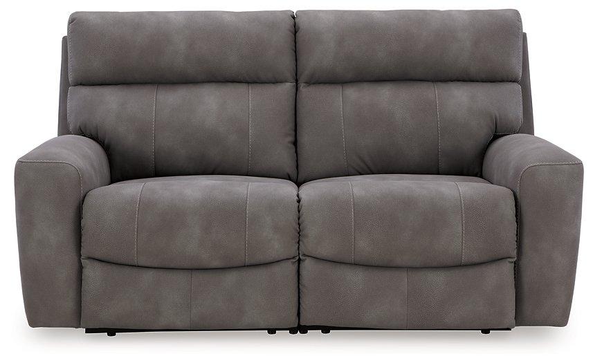 Next-Gen DuraPella Power Reclining Sectional Loveseat - Big's Furniture (NV) - Multi Location