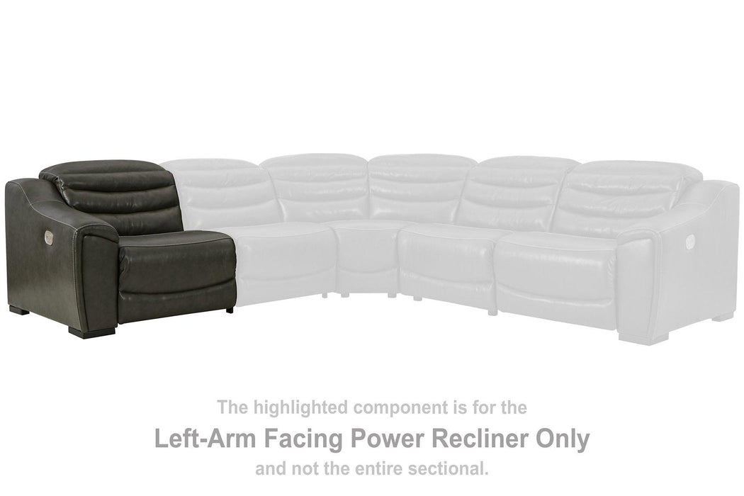 Center Line Power Reclining Sectional Loveseat - Big's Furniture (NV) - Multi Location
