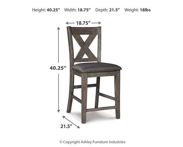 Caitbrook Counter Height Upholstered Bar Stool - Big's Furniture (NV) - Multi Location