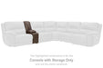 Dunleith Power Reclining Loveseat with Console - Big's Furniture (NV) - Multi Location