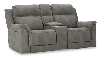 Next-Gen DuraPella Power Reclining Loveseat with Console - Big's Furniture (NV) - Multi Location