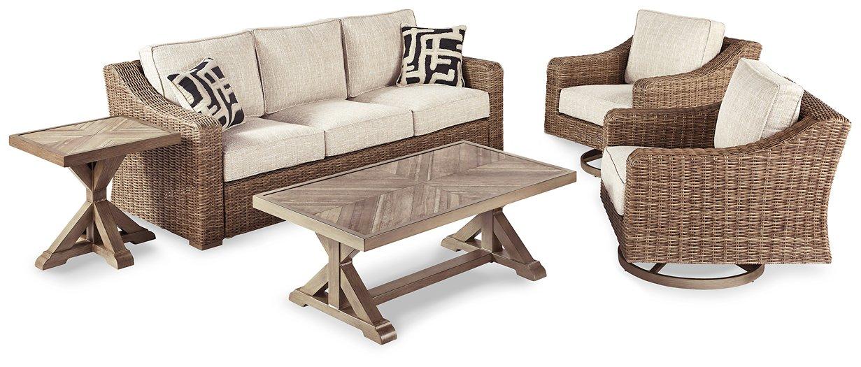 Beachcroft Outdoor Seating Set - Big's Furniture (NV) - Multi Location