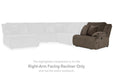 Top Tier Reclining Sectional with Chaise - Big's Furniture (NV) - Multi Location