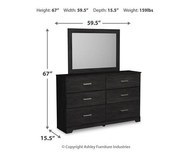 Belachime Dresser and Mirror - Big's Furniture (NV) - Multi Location