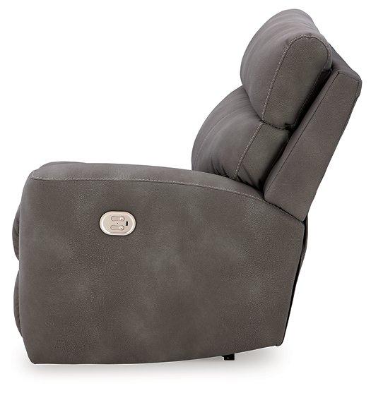 Next-Gen DuraPella Power Reclining Sectional Loveseat with Console - Big's Furniture (NV) - Multi Location