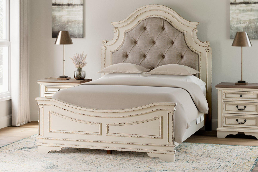 Realyn Upholstered Bed - Big's Furniture (NV) - Multi Location