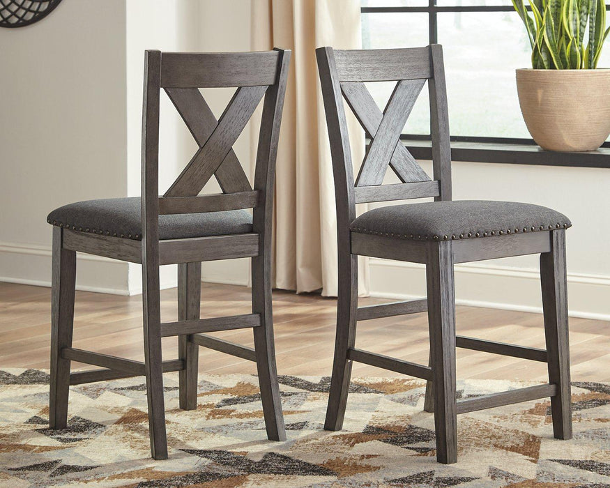 Caitbrook Counter Height Upholstered Bar Stool - Big's Furniture (NV) - Multi Location