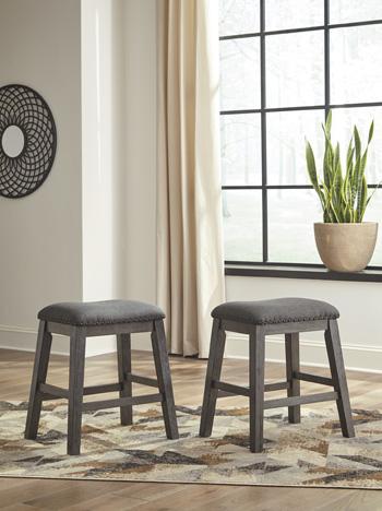 Caitbrook Counter Height Upholstered Bar Stool - Big's Furniture (NV) - Multi Location