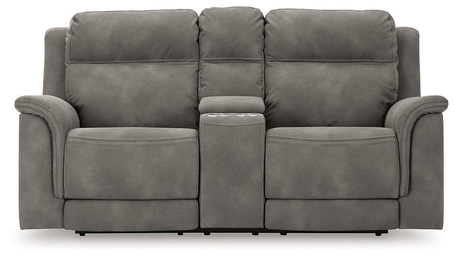 Next-Gen DuraPella Power Reclining Loveseat with Console - Big's Furniture (NV) - Multi Location
