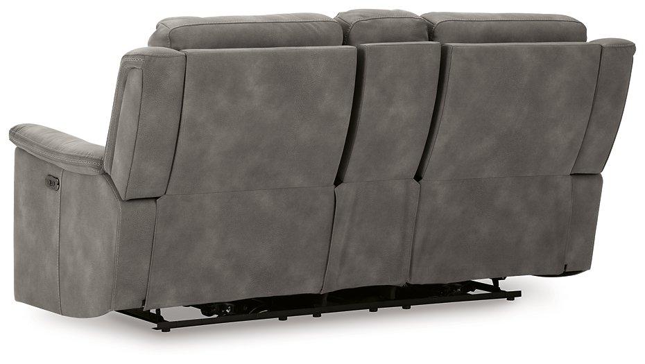 Next-Gen DuraPella Power Reclining Loveseat with Console - Big's Furniture (NV) - Multi Location