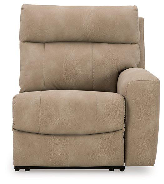 Next-Gen DuraPella Power Reclining Sectional Loveseat with Console - Big's Furniture (NV) - Multi Location