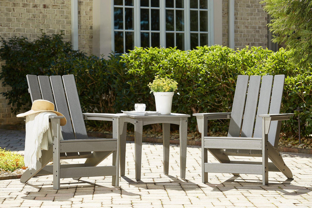 Visola Outdoor Adirondack Chair Set with End Table - Big's Furniture (NV) - Multi Location