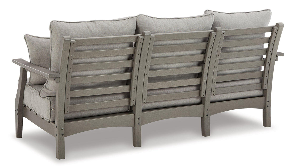 Visola Outdoor Sofa and Loveseat Set - Big's Furniture (NV) - Multi Location