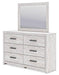 Cayboni Dresser and Mirror - Big's Furniture (NV) - Multi Location