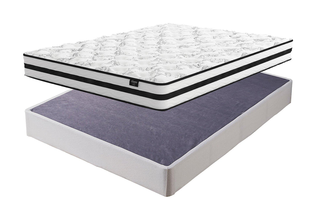 8 Inch Chime Innerspring Mattress Set - Big's Furniture (NV) - Multi Location