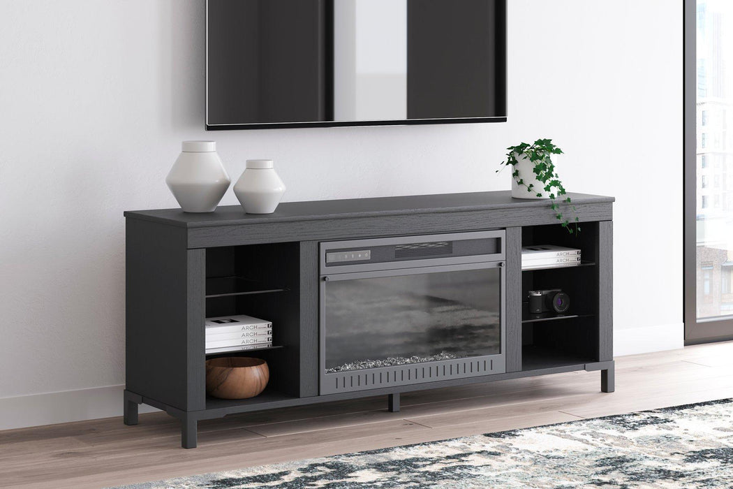 Cayberry 60" TV Stand with Electric Fireplace - Big's Furniture (NV) - Multi Location