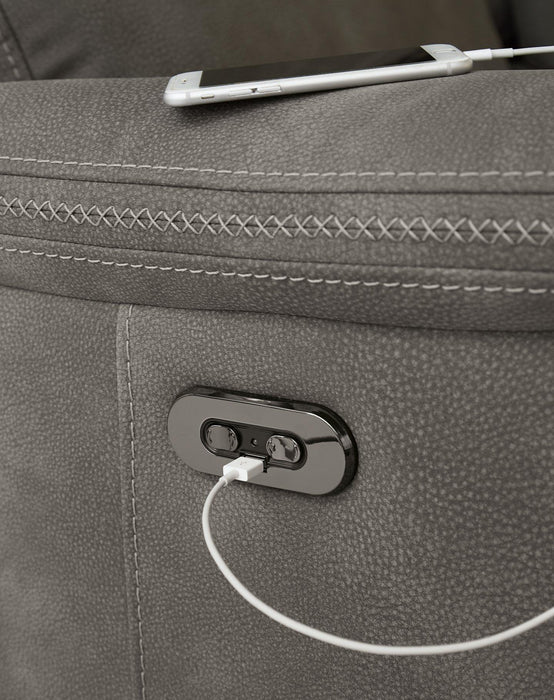 Next-Gen DuraPella Power Reclining Loveseat with Console - Big's Furniture (NV) - Multi Location