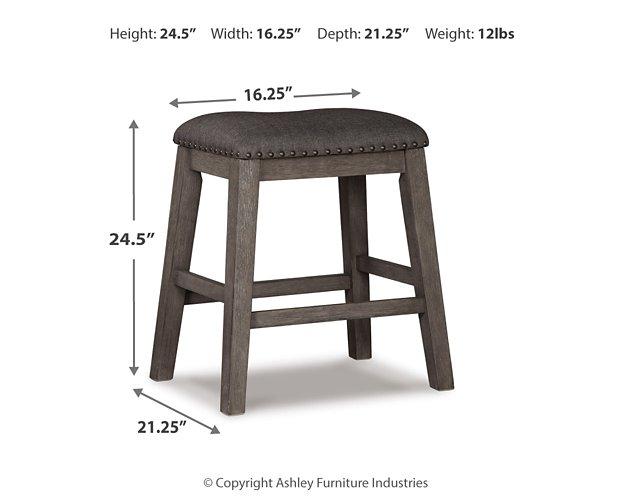 Caitbrook Counter Height Upholstered Bar Stool - Big's Furniture (NV) - Multi Location
