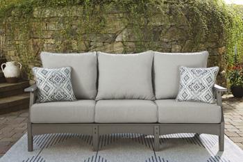 Visola Outdoor Sofa and Loveseat Set - Big's Furniture (NV) - Multi Location