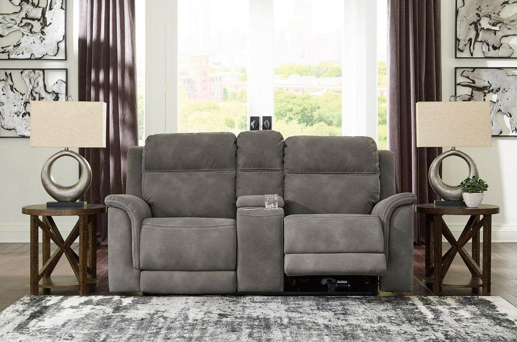 Next-Gen DuraPella Power Reclining Loveseat with Console - Big's Furniture (NV) - Multi Location