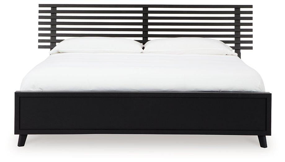 Danziar Slat Bed - Big's Furniture (NV) - Multi Location