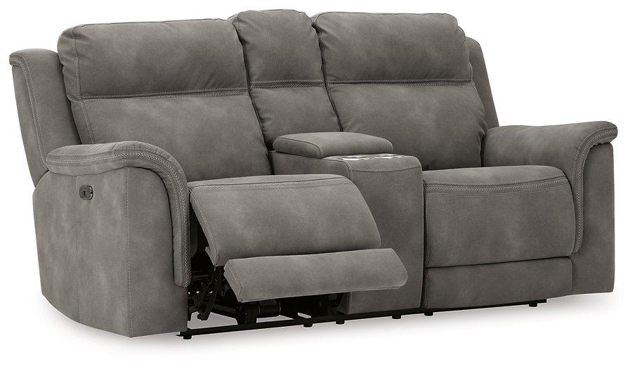 Next-Gen DuraPella Power Reclining Loveseat with Console - Big's Furniture (NV) - Multi Location