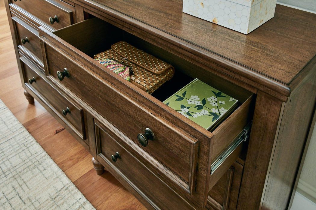 dresser ashley furniture Willowton Whitewash 6 Drawer Pairs with other items in the series to make a dresser and mirror kit Brookbauer Dresser