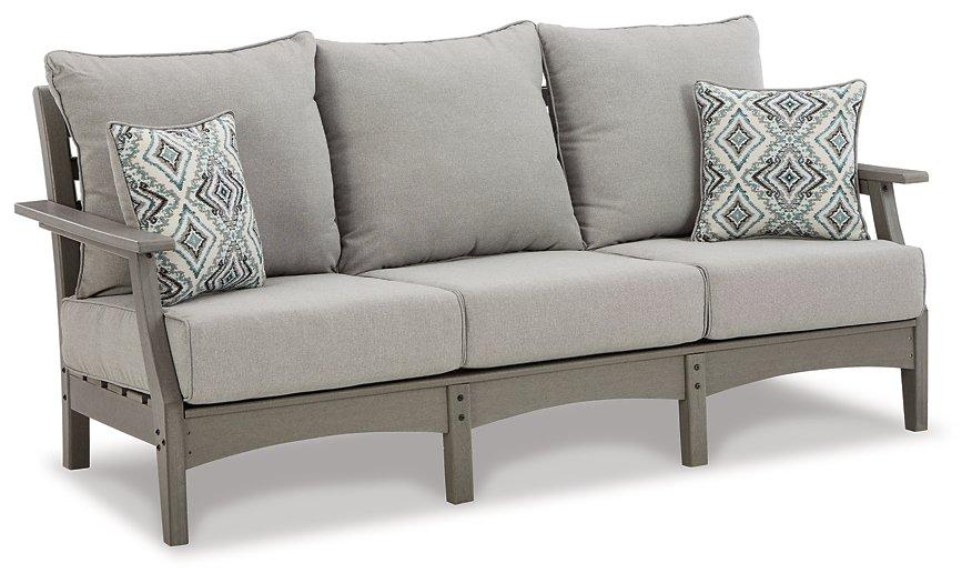 Visola Outdoor Sofa and Loveseat Set - Big's Furniture (NV) - Multi Location
