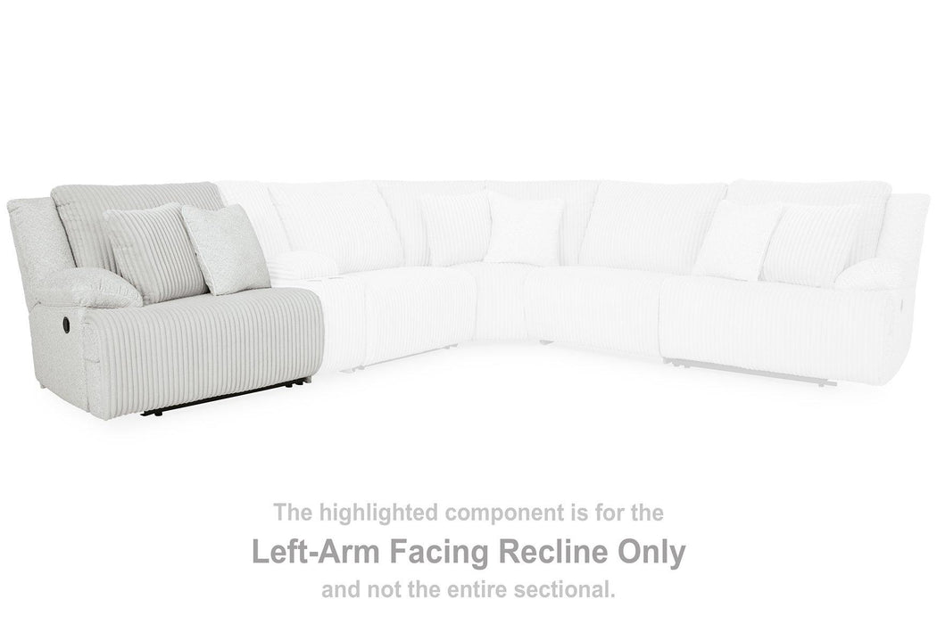 Top Tier Reclining Sectional with Chaise - Big's Furniture (NV) - Multi Location