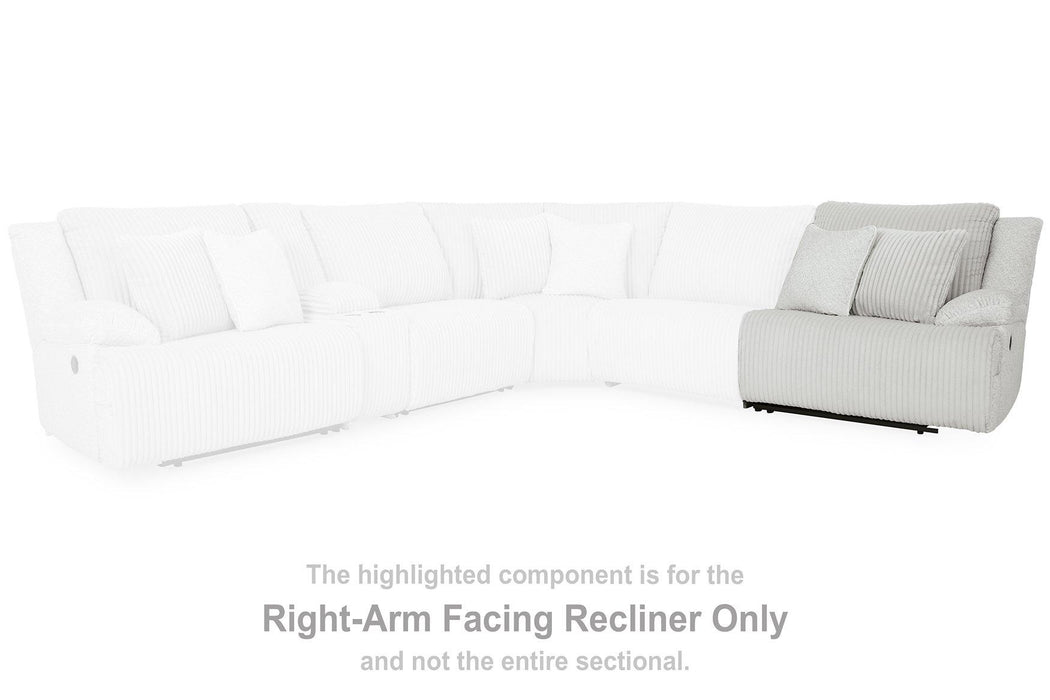 Top Tier Reclining Sectional with Chaise - Big's Furniture (NV) - Multi Location