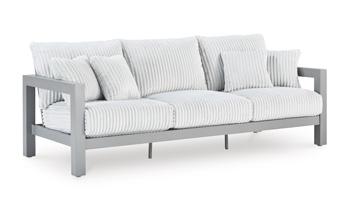 Hurley Park Outdoor Sofa with Cushion - Big's Furniture (NV) - Multi Location