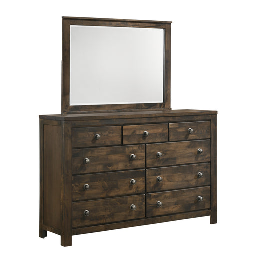 Blue Ridge Mirror-Rustic Gray