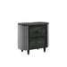 Skyline 2 Drawer Nightstand-Onyx