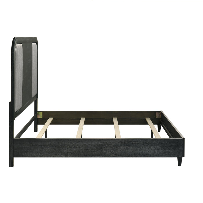 Skyline 6/6-6/0 Ek/Wk Headboard, Footboard & Slat Kit-Onyx