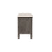 Lisbon Marble Top Nightstand-Gray