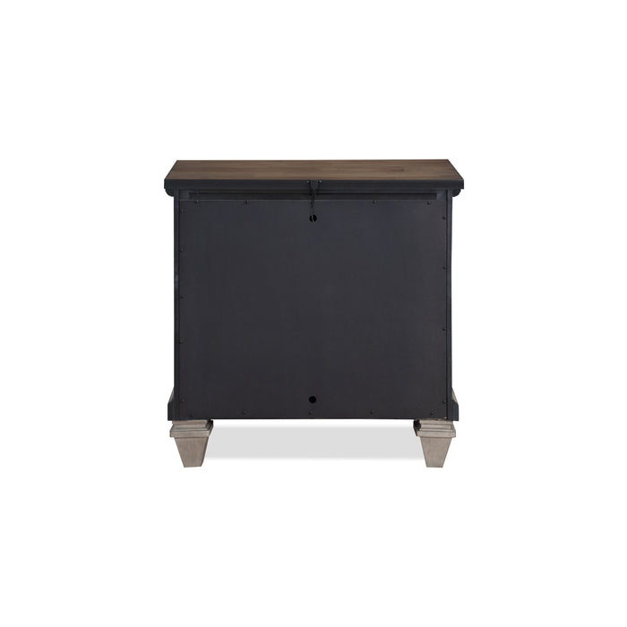 Mariana Nightstand W/Usb-Vintage Creme