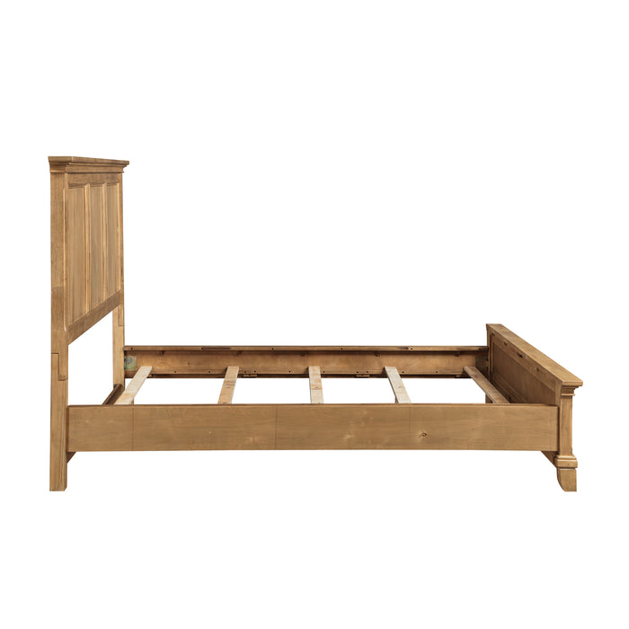 Sunstone 6/6-6/0 Ek/Wk Panel Footboard & Slats-Honey