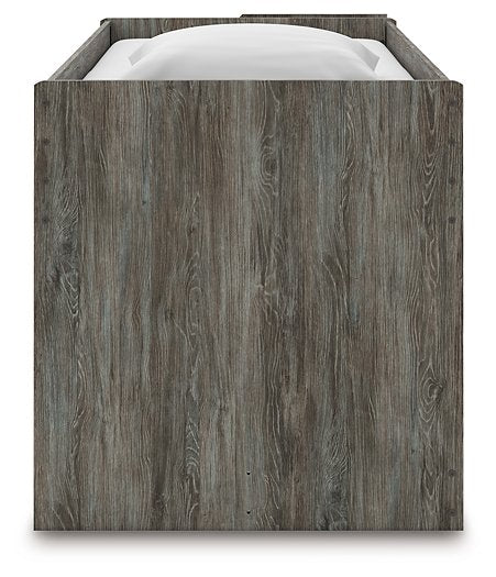 Frandern Loft Bed with Bookcase and Drawer Storage - Big's Furniture (NV) - Multi Location