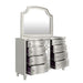 Reflections Dresser Mirror-Silver