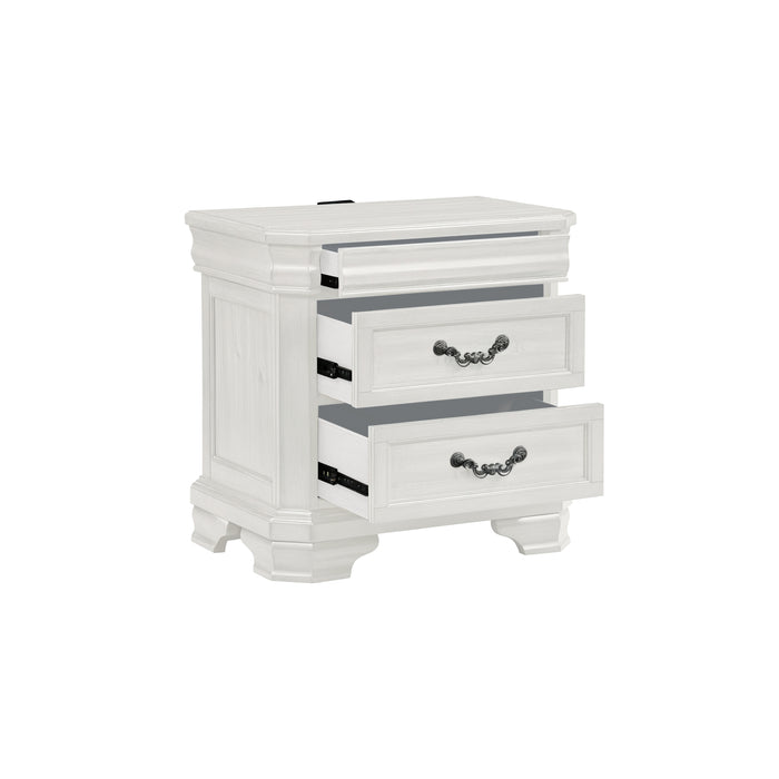 Lyndhurst Nightstand- Vintage White