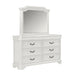 Lyndhurst Landscape Mirror- Vintage White