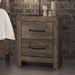 Misty Lodge Nightstand- Greige