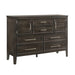Andover 60" Dresser W/Doors-Nutmeg